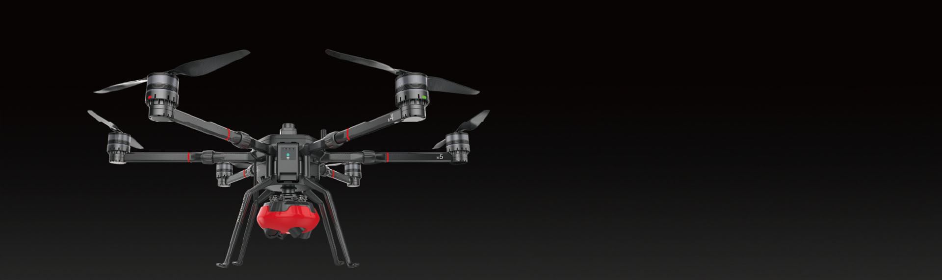 實力與顏值并存的黑鳶無人機